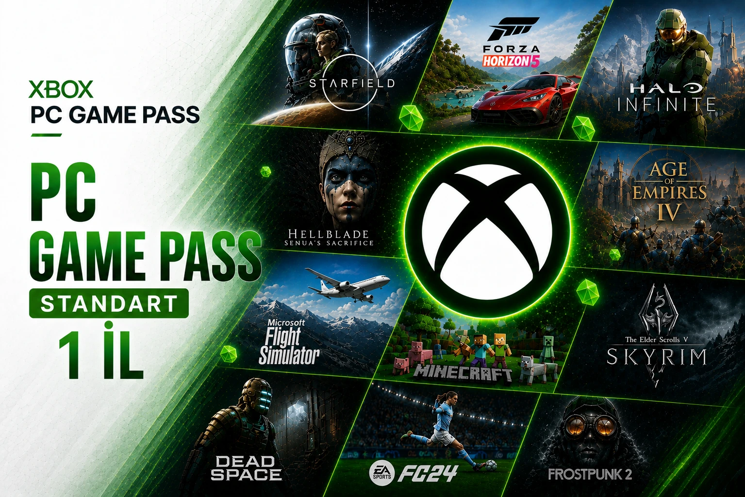 XBOX GamePass Standart (12 AY)