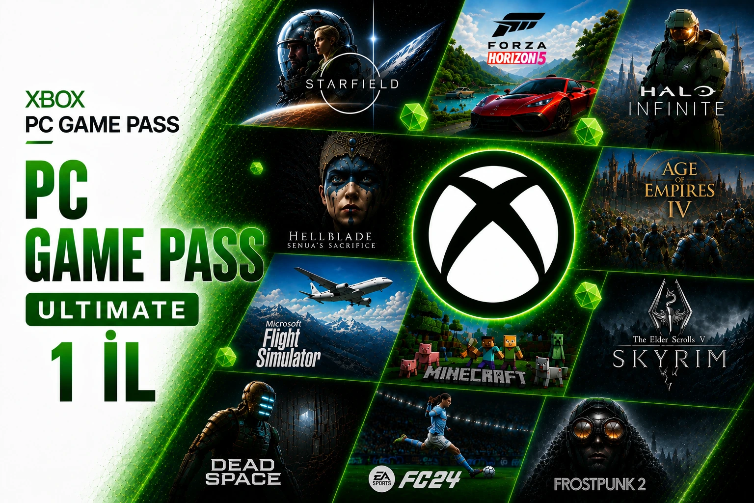 XBOX PC GamePass Ultimate (12 AY)