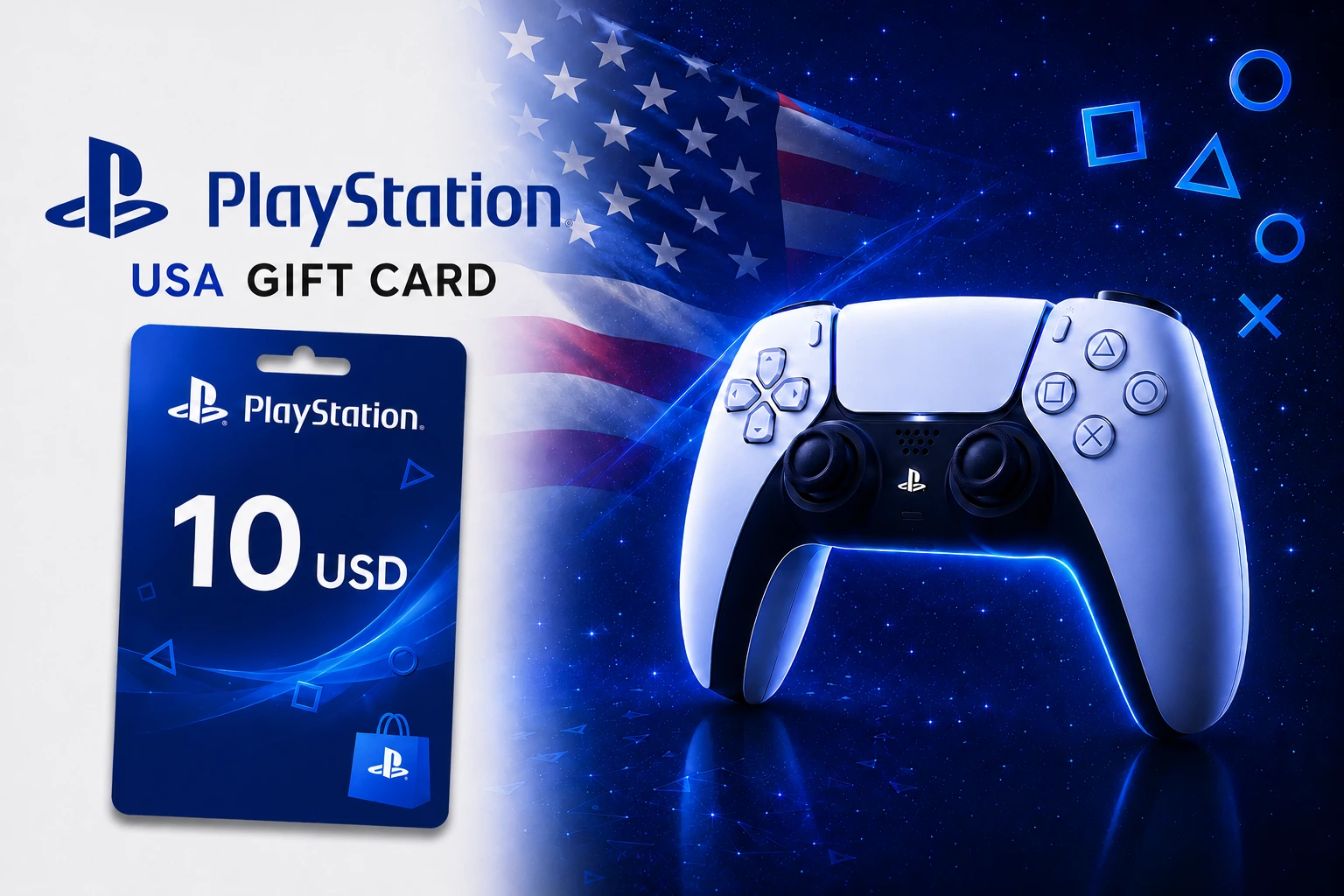 PlayStation USA GIFT CARD 10$