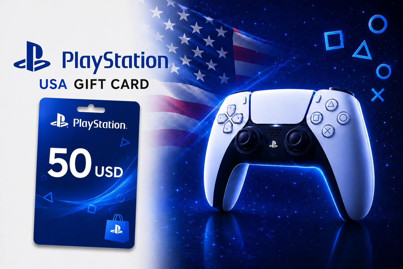 PlayStation USA GIFT CARD 50$