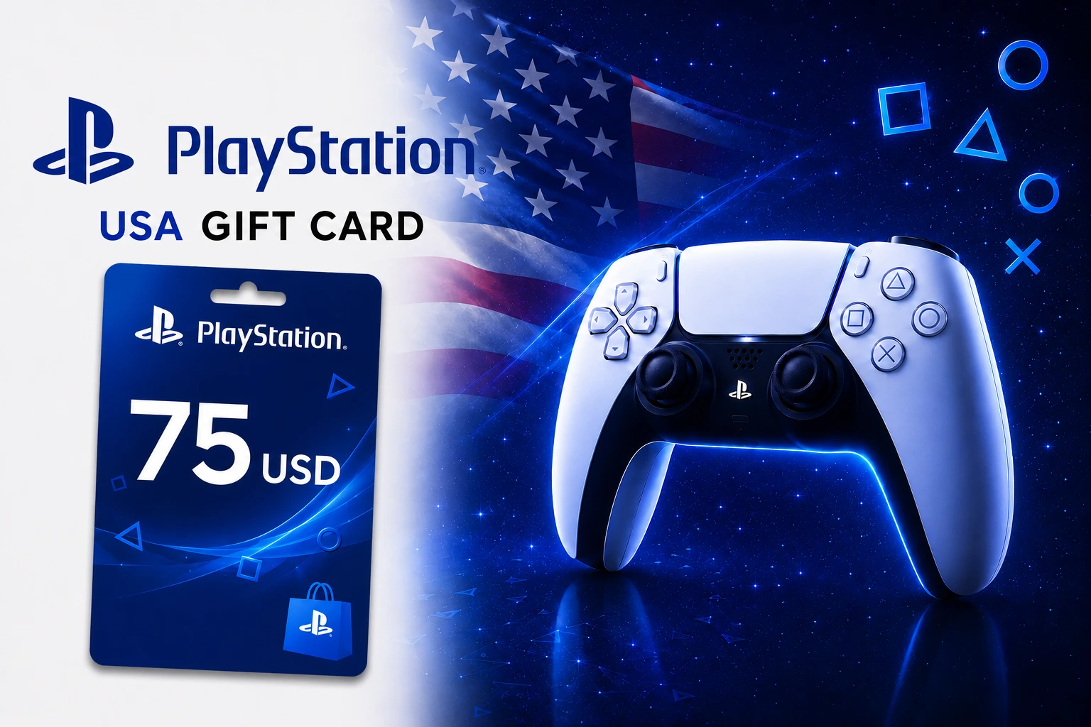 PlayStation USA GIFT CARD 75$