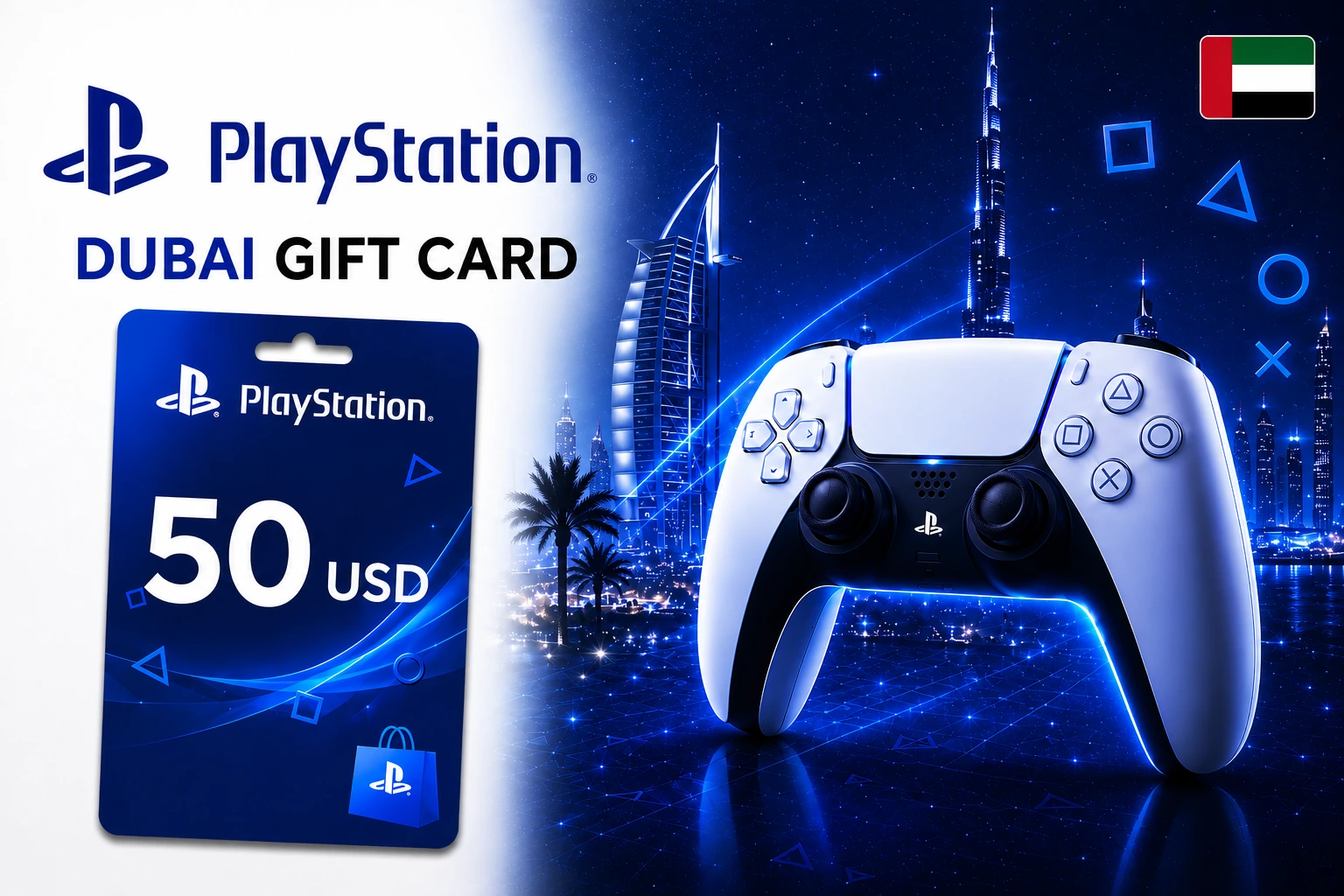 PlayStation UAE (DUBAI) GIFT CARD 50$