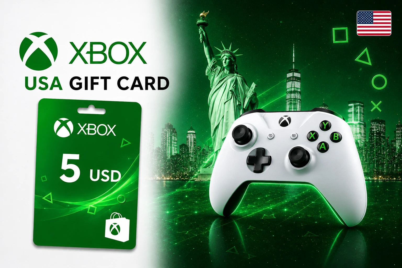 XBOX USA GIFT CARD 5$